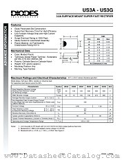 US3F datasheet pdf Diodes