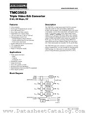 TMC3503 datasheet pdf Fairchild Semiconductor