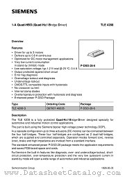 TLE4208G datasheet pdf Siemens