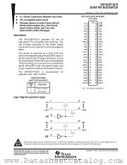 SN74CBT16210DGV datasheet pdf Texas Instruments