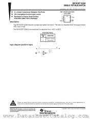 SN74CBT1G384DBV datasheet pdf Texas Instruments