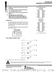 SN74CBT3126DBQ datasheet pdf Texas Instruments