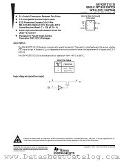 SN74CBTD1G125DCK datasheet pdf Texas Instruments