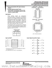 SN54ALS1035FK datasheet pdf Texas Instruments