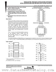 SN54ALS244B datasheet pdf Texas Instruments