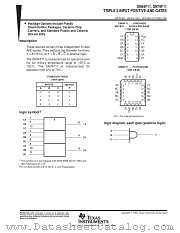SN54F11FK datasheet pdf Texas Instruments