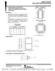 SN54F21FK datasheet pdf Texas Instruments