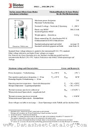 SMZ9.1 datasheet pdf Diotec Elektronische