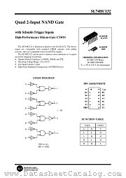 SL74HC132D datasheet pdf System Logic Semiconductor