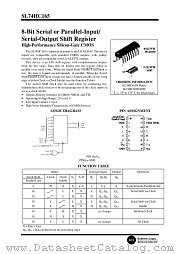 SL74HC165 datasheet pdf System Logic Semiconductor