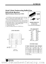 SL74HC241 datasheet pdf System Logic Semiconductor