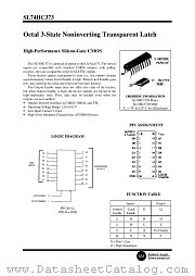 SL74HC373D datasheet pdf System Logic Semiconductor