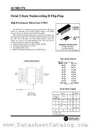 SL74HC374 datasheet pdf System Logic Semiconductor