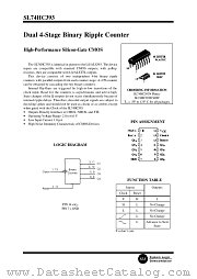 SL74HC393D datasheet pdf System Logic Semiconductor