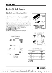 SL74HC4015D datasheet pdf System Logic Semiconductor
