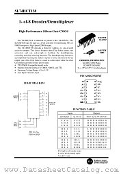 SL74HCT138 datasheet pdf System Logic Semiconductor