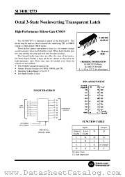 SL74HCT573 datasheet pdf System Logic Semiconductor