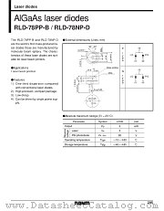 RLD-78PP-B datasheet pdf ROHM