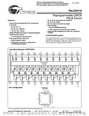 PAL22V10 datasheet pdf Cypress