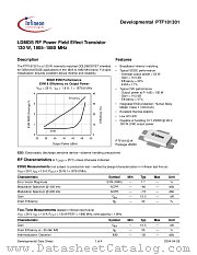 PTF181301 datasheet pdf Infineon