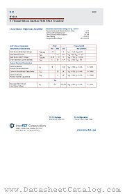 IF1331 datasheet pdf InterFET Corporation