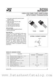 BUF405A datasheet pdf ST Microelectronics