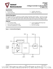 VT73227-S1 datasheet pdf Vaishali Semiconductor