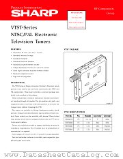 VTST6UF78 datasheet pdf SHARP