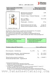 ZMY100G datasheet pdf Diotec Elektronische