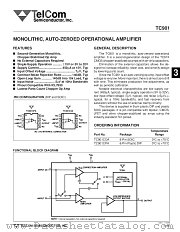 TC901COA datasheet pdf TelCom Semiconductor