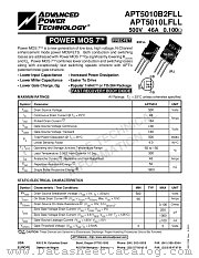 APT5010B2 datasheet pdf Advanced Power Technology