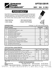 APT5015 datasheet pdf Advanced Power Technology