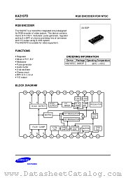 KA2197 datasheet pdf Samsung Electronic