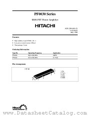 PF0032 datasheet pdf Hitachi Semiconductor