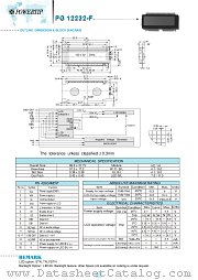 PG12232 datasheet pdf Powertip Technology