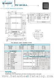 PG128128 datasheet pdf Powertip Technology