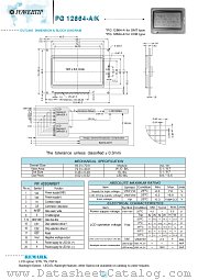 PG12864-K datasheet pdf Powertip Technology