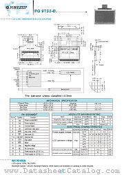 PG9732-D datasheet pdf Powertip Technology