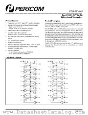 PI74LPT16245 datasheet pdf Pericom Technology