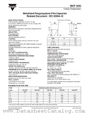 MKP1840-310-405-D datasheet pdf Vishay