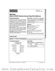 MM74C89N datasheet pdf Fairchild Semiconductor