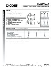 MMDT3904S datasheet pdf Diodes