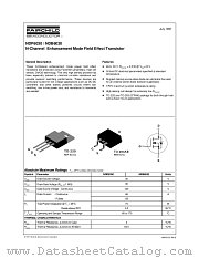 NDP6030 datasheet pdf Fairchild Semiconductor