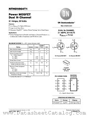 NTHD5904T1 datasheet pdf ON Semiconductor