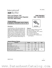OM7764AS datasheet pdf International Rectifier