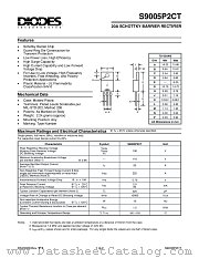 S9005P2CT datasheet pdf Diodes