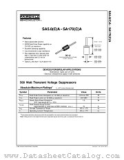 SA43(C)A datasheet pdf Fairchild Semiconductor
