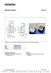 SFH331 datasheet pdf Siemens