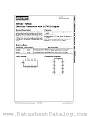 74F645PC datasheet pdf Fairchild Semiconductor