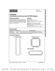74FR16540SSC datasheet pdf Fairchild Semiconductor